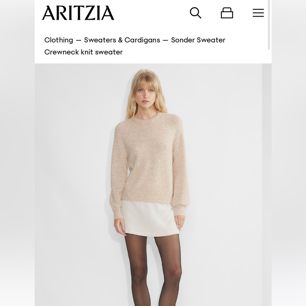 SOLD - Aritzia Wilfred Sonder Sweater